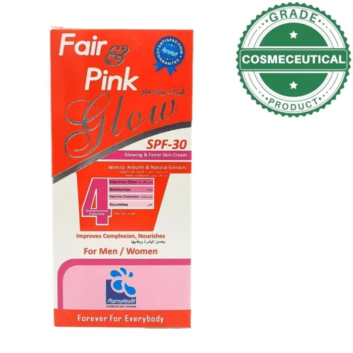 Fair And Pink Glow SPF-30 Skin Fairness Cream For Men And Women 30g