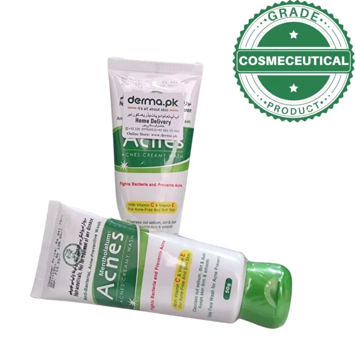 MENTHOLATUM ACNES CREAMY FACE WASH 50g