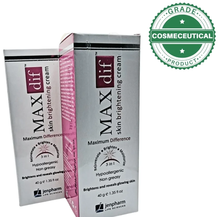 Maxdif Skin Brightening Cream Maximum Difference Hypoallergenic 40g