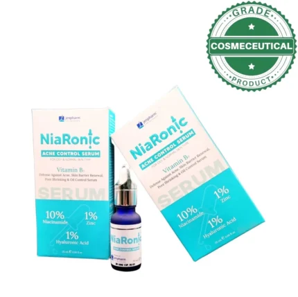 Niaronic Acne Control Serum (10% Niacinamide, 1% Zinc, 1% Hyaluronic Acid) 20ml