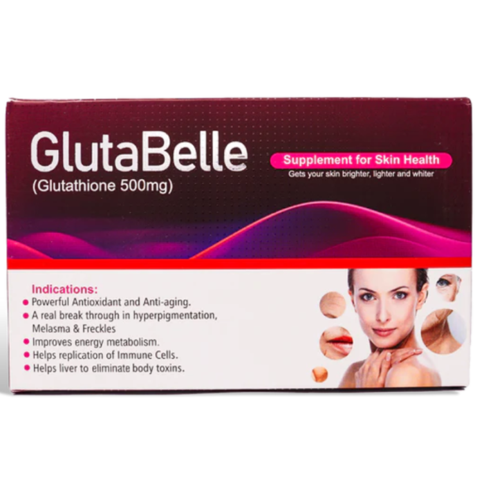 Glutabelle Glutathione Tablets 500mg