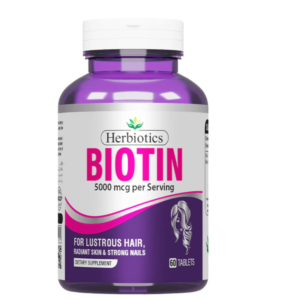 Herbiotics Biotin 5000 Mcg