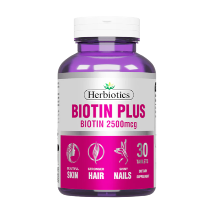 Herbiotics Biotin Plus 2500 mcg