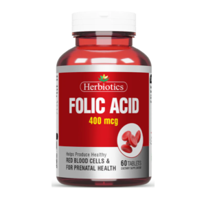 Herbiotics Folic Acid 400 mcg