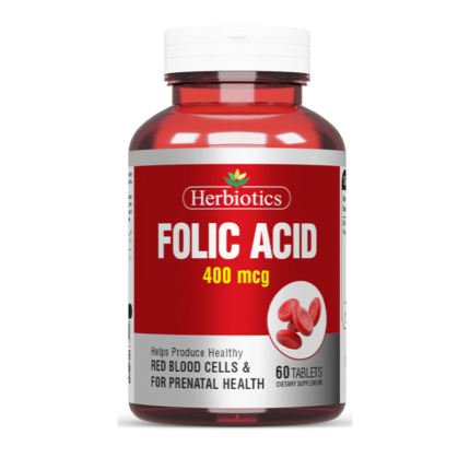 Herbiotics Folic Acid 400 mcg