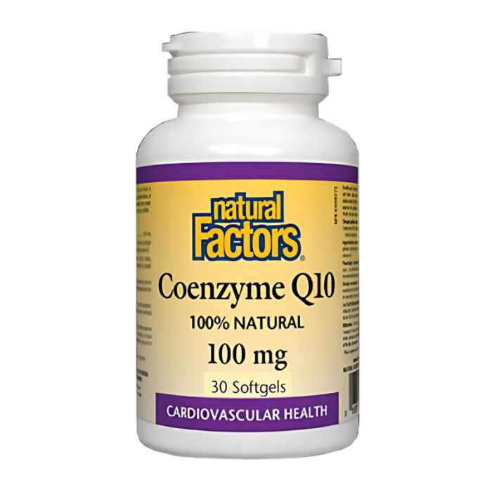 Natural Factors CoQ10 100mg