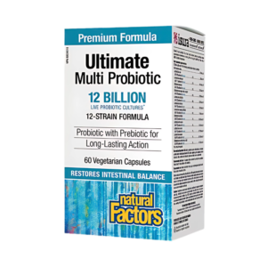 Natural Factors Ultimate Multi Probiotic 12 Billion