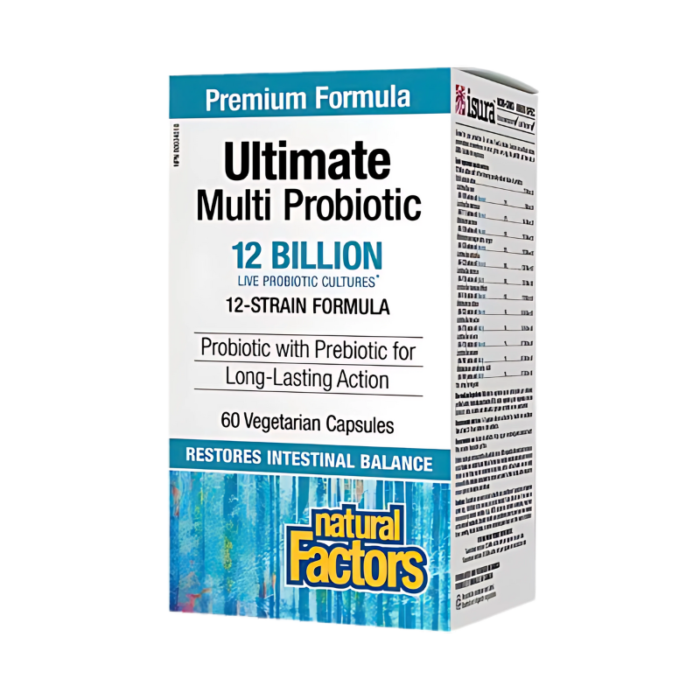 Natural Factors Ultimate Multi Probiotic 12 Billion