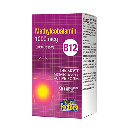 Natural Factors Methylcobalamin 1000 mcg