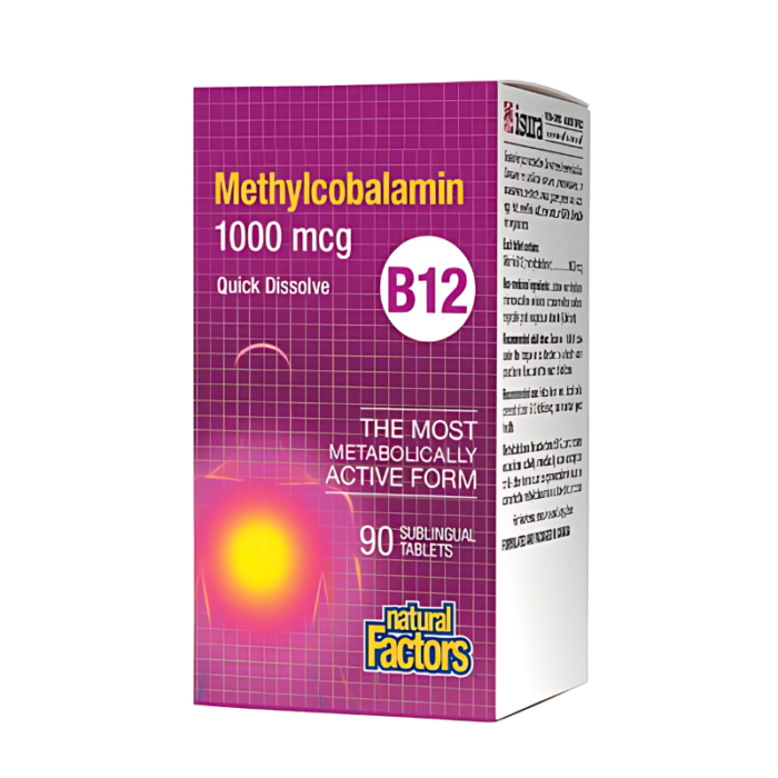 Natural Factors Methylcobalamin 1000 mcg