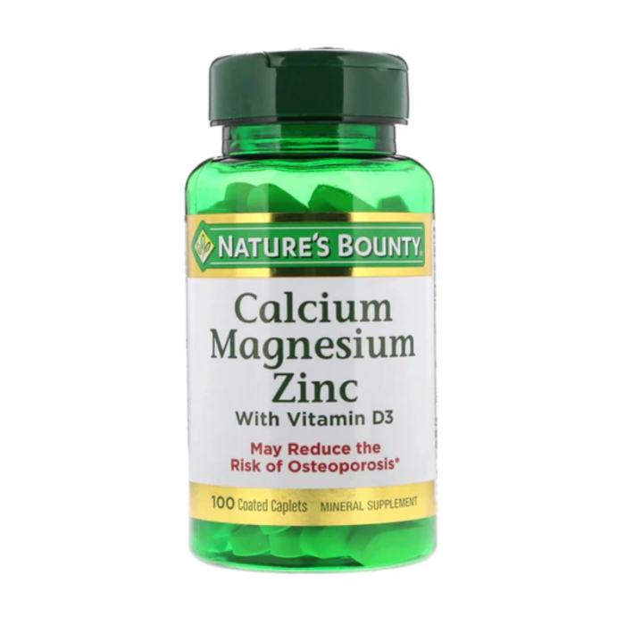 Nature's Bounty Calcium Magnesium Zinc