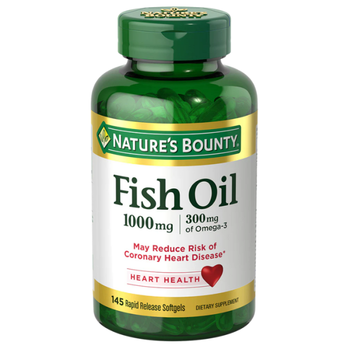 Nature's Bounty Fish Oil 1000 mg