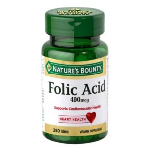 Nature's Bounty Folic Acid 400 mcg – Buy Online in Pakistan