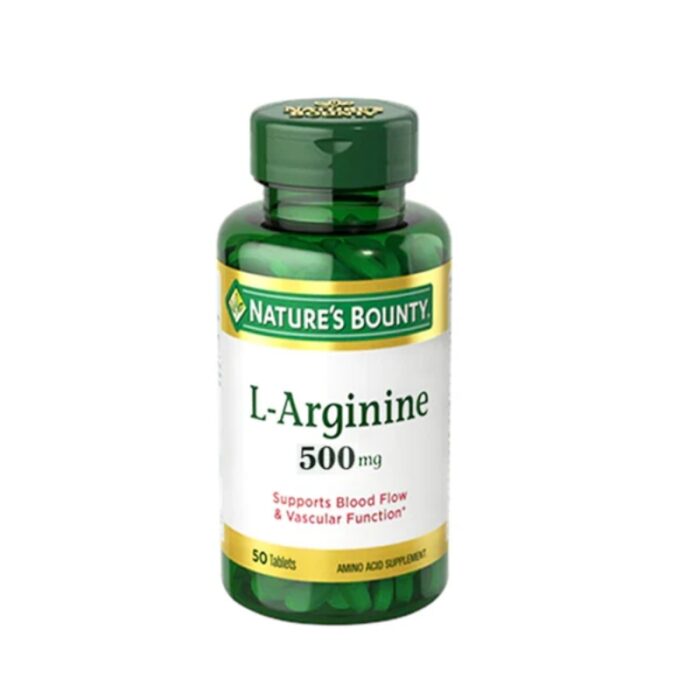 Nature's Bounty L-Arginine 500mg – Buy Online in Pakistan