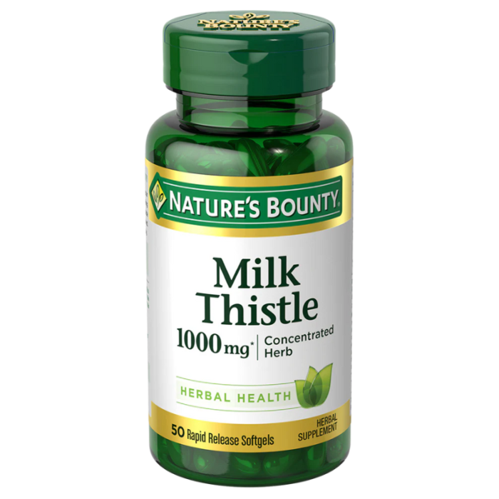 Nature's Bounty Milk Thistle 1000mg