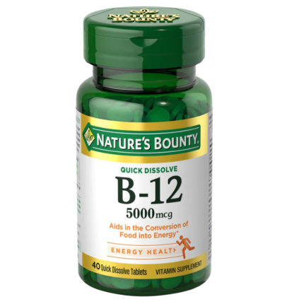 Nature's Bounty Vitamin B-12 5000mcg