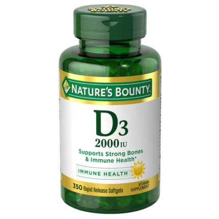 Nature's Bounty Vitamin D3 2000 IU