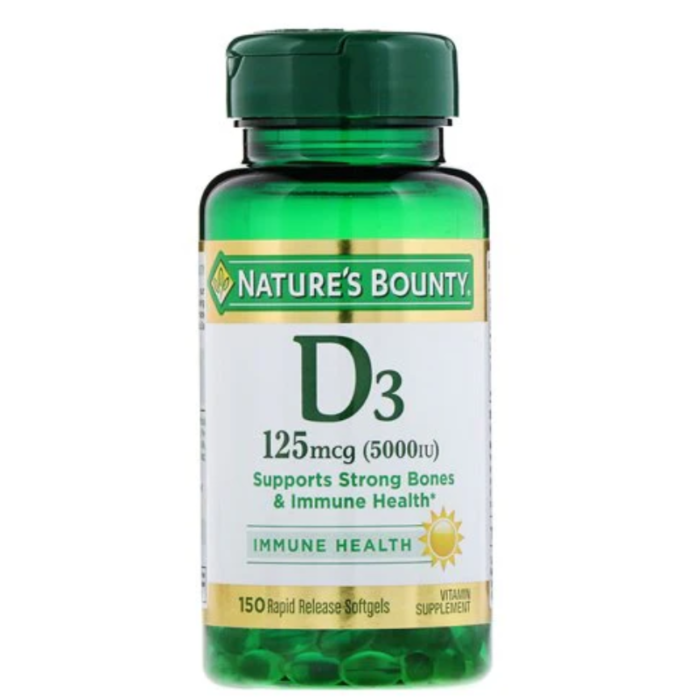 Nature's Bounty Vitamin D3 5000 IU