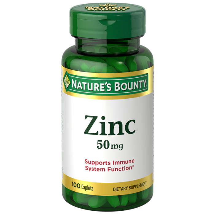 Nature's Bounty Zinc 50mg