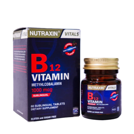 Nutraxin B12 Vitamin 1000 mcg Tablets