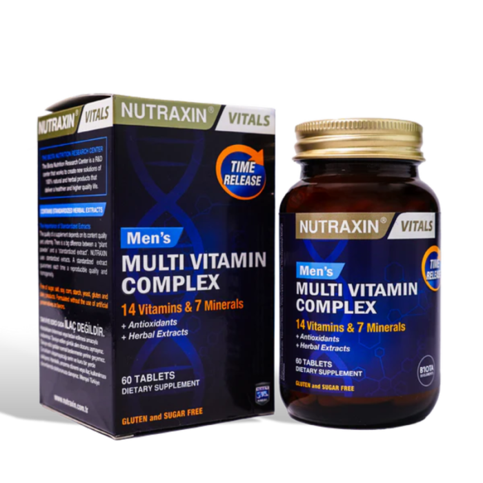 Nutraxin Multivitamin Complex Tablets For Men