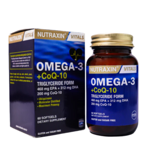 Nutraxin Omega-3 + CoQ-10 Softgel