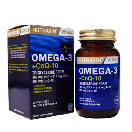 Nutraxin Omega-3 + CoQ-10 Softgel