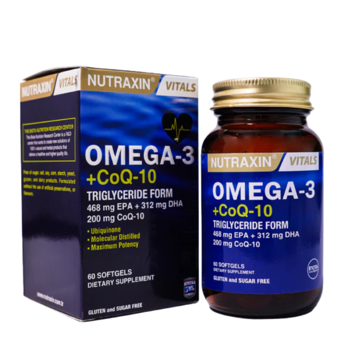 Nutraxin Omega-3 + CoQ-10 Softgel