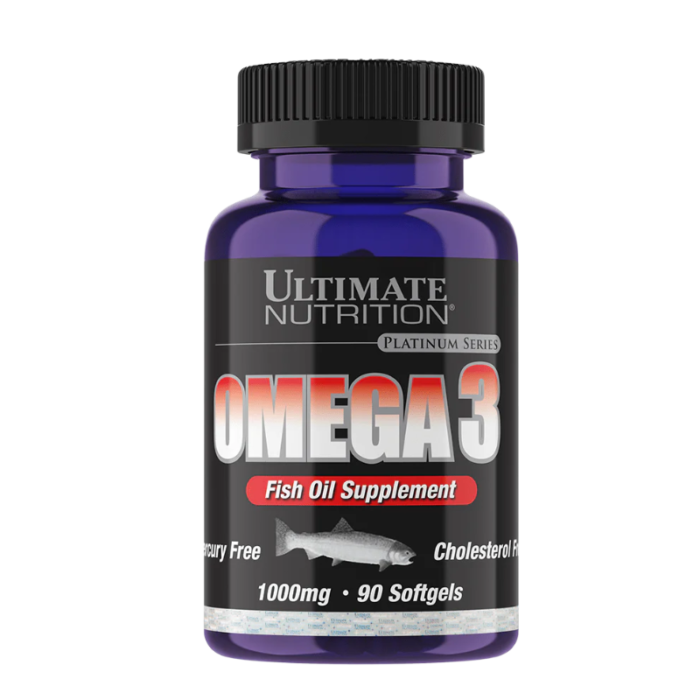 Ultimate Nutrition Omega-3 Fish Oil